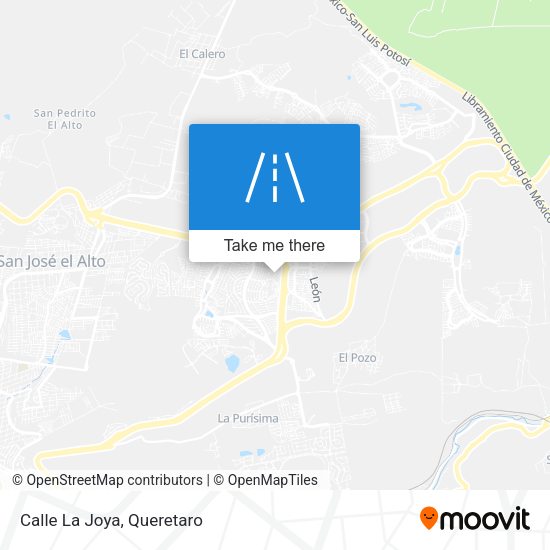 Mapa de Calle La Joya