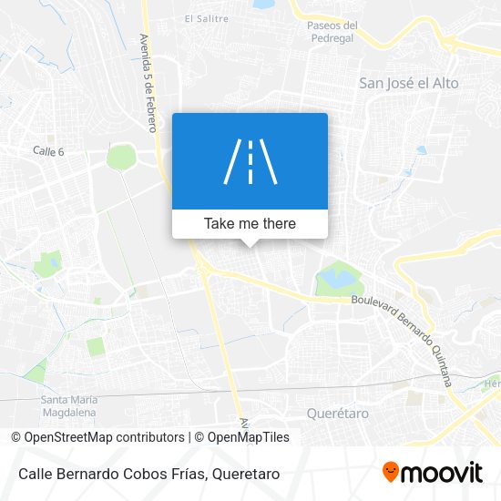 Calle Bernardo Cobos Frías map