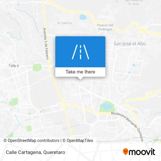 Calle Cartagena map