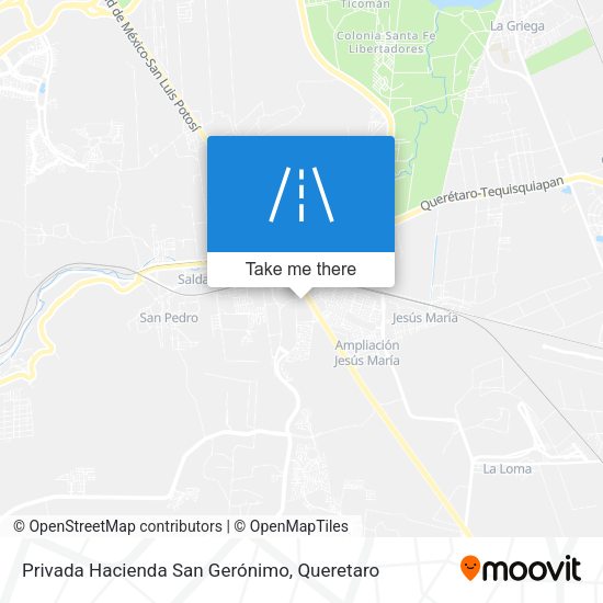 Privada Hacienda San Gerónimo map