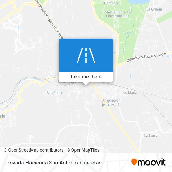 Privada Hacienda San Antonio map