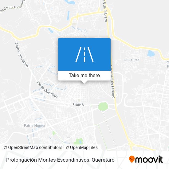 Mapa de Prolongación Montes Escandinavos