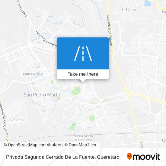 Privada Segunda Cerrada De La Fuente map