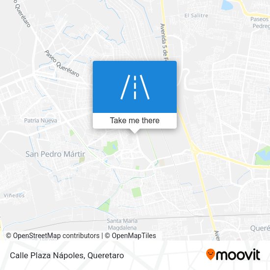 Mapa de Calle Plaza Nápoles