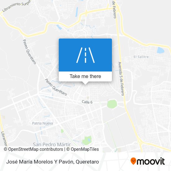 Mapa de José María Morelos Y Pavón