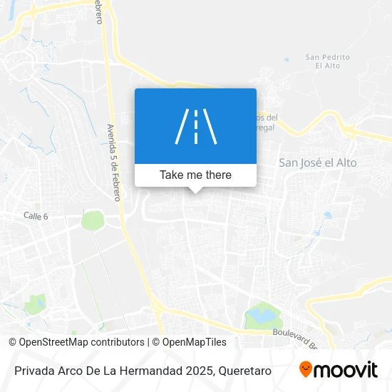 Privada Arco De La Hermandad 2025 map