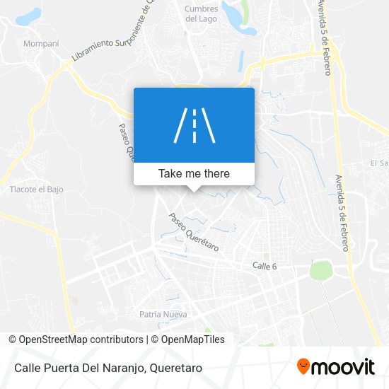 Calle Puerta Del Naranjo map