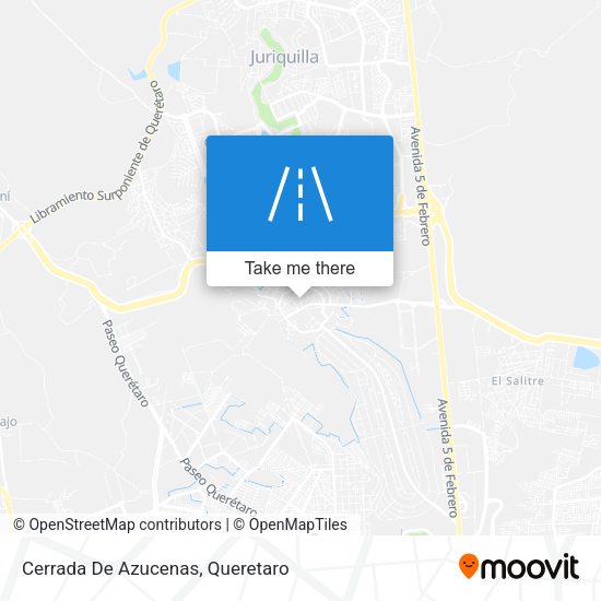 Cerrada De Azucenas map