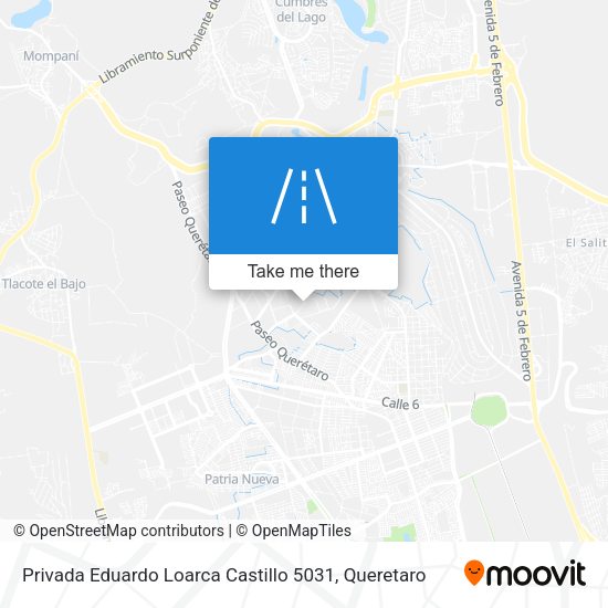 Mapa de Privada Eduardo Loarca Castillo 5031