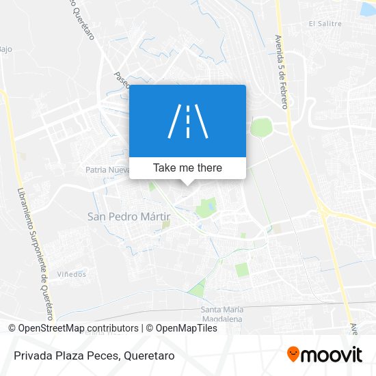 Privada Plaza Peces map