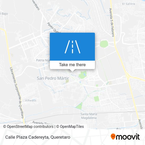 Calle Plaza Cadereyta map