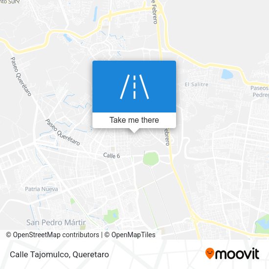 Mapa de Calle Tajomulco