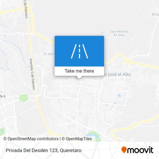Privada Del Desdén 123 map