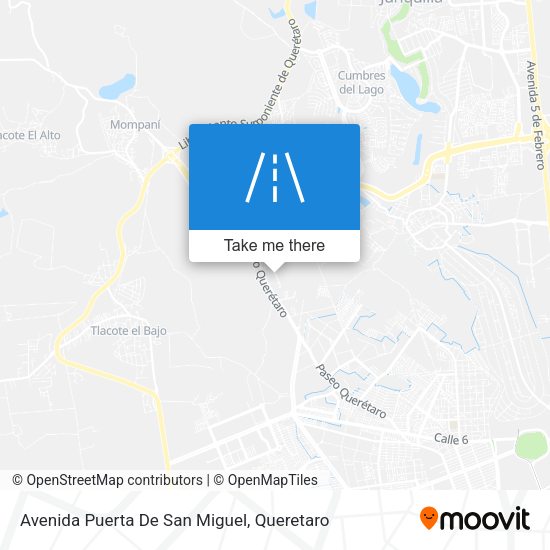 Mapa de Avenida Puerta De San Miguel