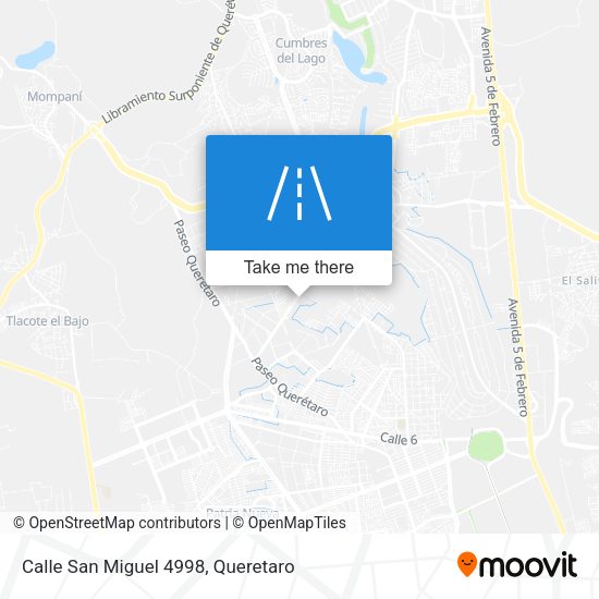 Calle San Miguel 4998 map