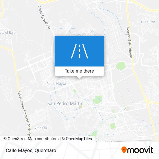 Mapa de Calle Mayos