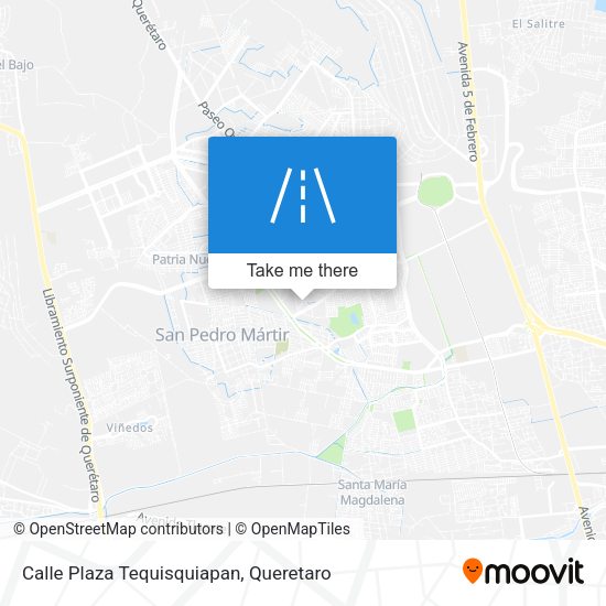 Calle Plaza Tequisquiapan map