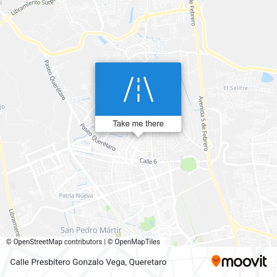 Calle Presbítero Gonzalo Vega map