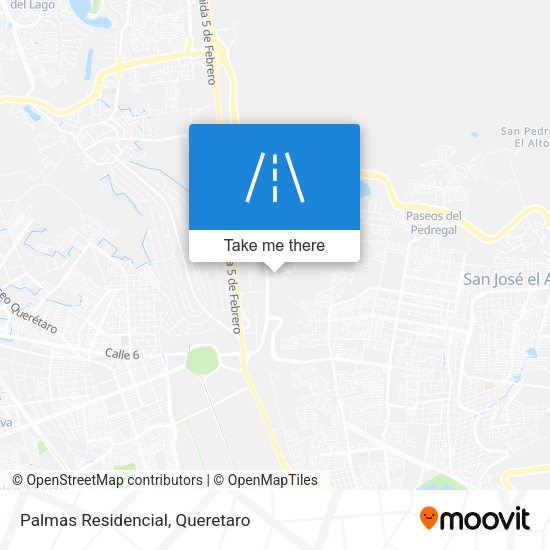 Mapa de Palmas Residencial