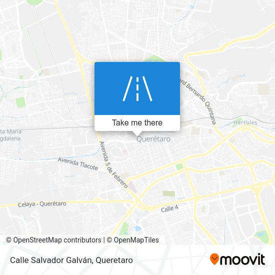 Calle Salvador Galván map