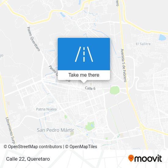 Mapa de Calle 22