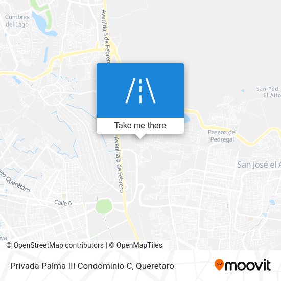 Privada Palma III Condominio C map