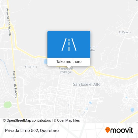 Mapa de Privada Limo 502