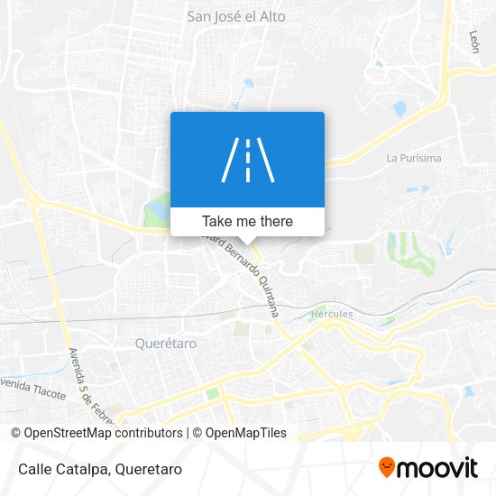 Mapa de Calle Catalpa