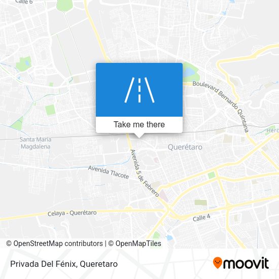 Privada Del Fénix map