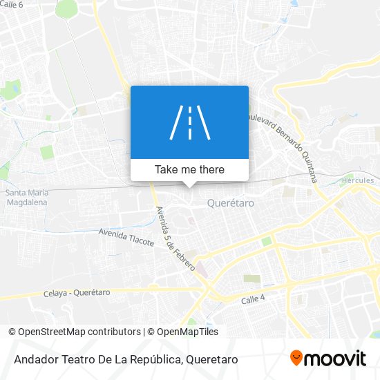 Andador Teatro De La República map