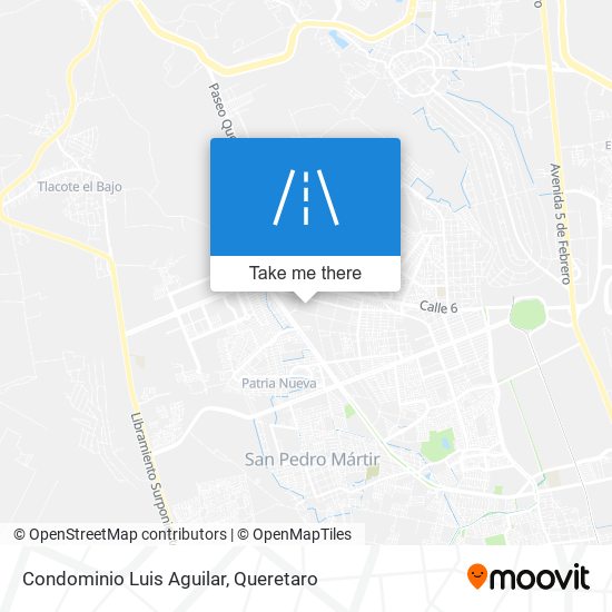 Mapa de Condominio Luis Aguilar