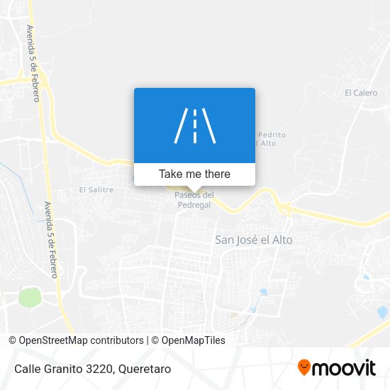 Calle Granito 3220 map