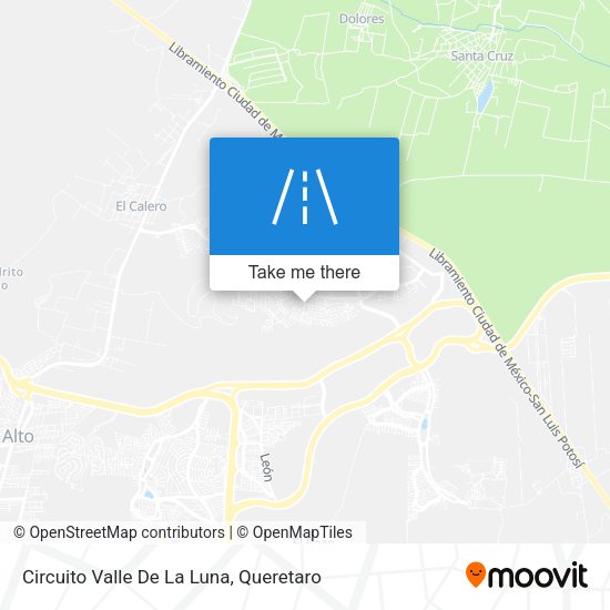 Circuito Valle De La Luna map