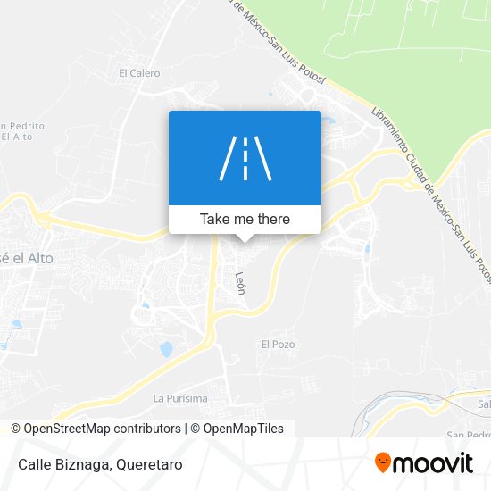 Mapa de Calle Biznaga