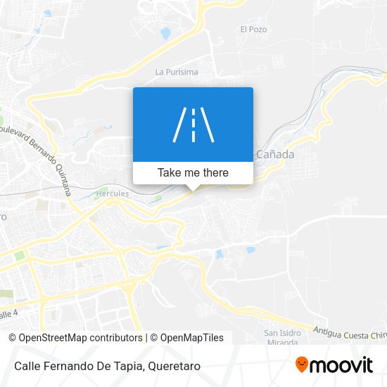 Calle Fernando De Tapia map