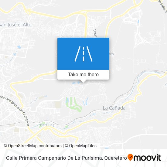 Calle Primera Campanario De La Purísima map