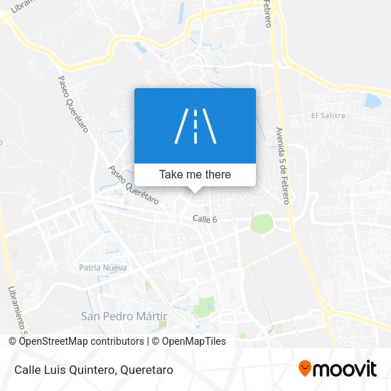 Calle Luis Quintero map