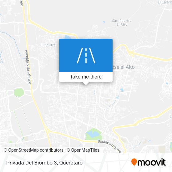 Mapa de Privada Del Biombo 3