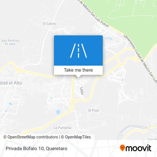 Mapa de Privada Búfalo 10