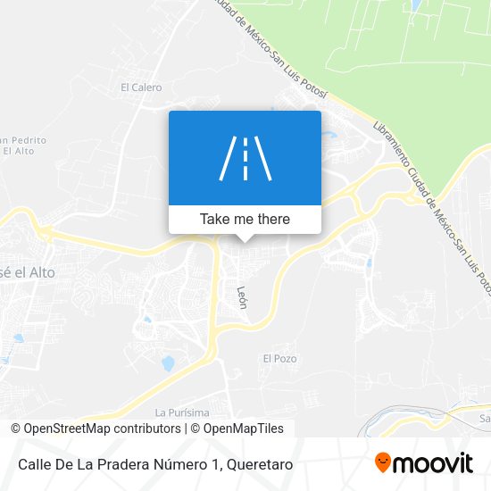 Calle De La Pradera Número 1 map