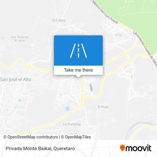 Privada Monte Baikal map