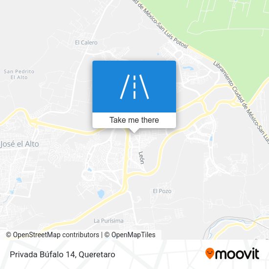 Privada Búfalo 14 map