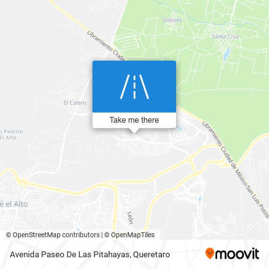Avenida Paseo De Las Pitahayas map