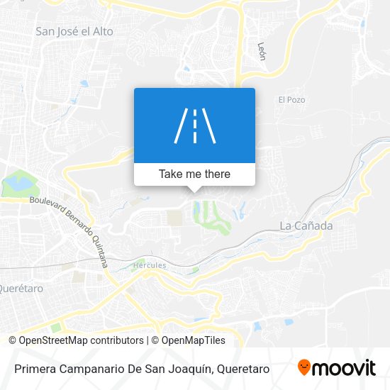 Mapa de Primera Campanario De San Joaquín