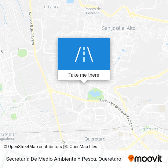 Mapa de Secretaría De Medio Ambiente Y Pesca