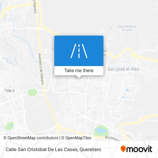 Mapa de Calle San Cristóbal De Las Casas