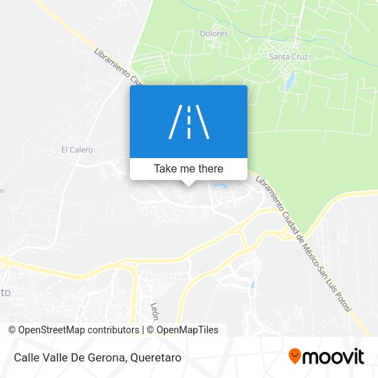 Calle Valle De Gerona map