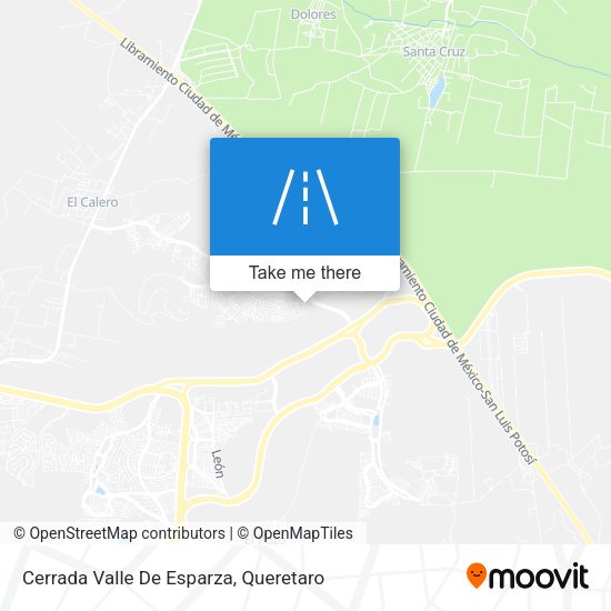 Cerrada Valle De Esparza map