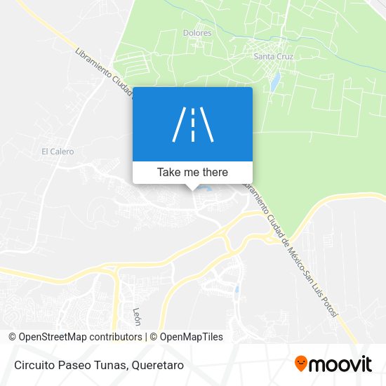 Mapa de Circuito Paseo Tunas