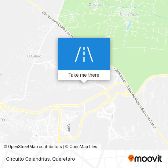 Mapa de Circuito Calandrias